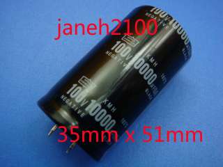 NIPPON 100V 10000UF Electrolytic Capacitor 35X51mm (B94)  