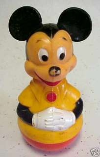 Vintage Walt Disney Prod MICKEY MOUSE WOBBLE TOY  