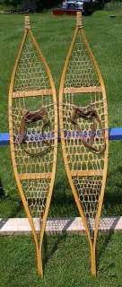 VNTAGE OJIBWA Indian Snowshoes 59x11 GREAT  