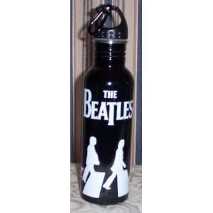  BEATLES Black & White Abbey Road Stainless Steel BPA Free 