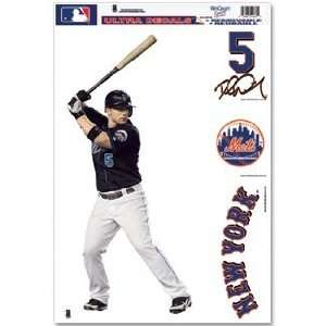  MLB David Wright Mets Static Cling Decal Sheet *SALE 