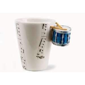  Drum Handmade Coffee Mug (10cm x 8cm)