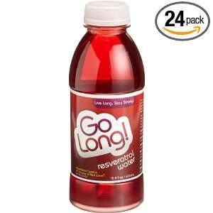 Go Long Resveratrol Water, 16.9 Ounce Grocery & Gourmet Food