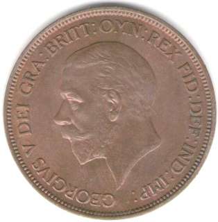 GREAT BRITAIN UK COIN PENNY 1936 UNC  