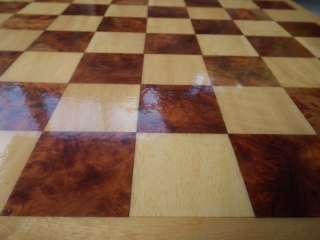 Exclusive Rose Wood Chess Board 116X116X2  
