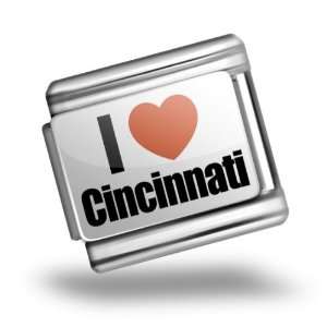  Italian Charms Original I Love Cincinnati region Ohio 