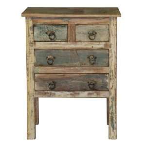  Classic Home Vintage 4 Drawer Nightstand   59914236
