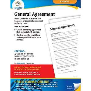  General Agreement Forms (9781595460363) Socrates Media 