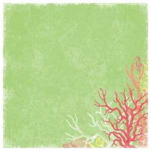  Just Beachy Coral 12 x 12 Double Sided Paper Arts 