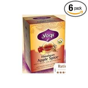 Yogi Tea Tea, Himalayan Apple Spice, 1.1200 ounces (Pack of6)  