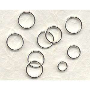  Sterling Silver 10mm Open Jump Ring, 18ga Arts, Crafts 