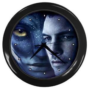 Avatar Jake and Neytiri Black Wall Clock