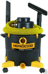 HEPA Certified Vacuum   Dustless Technologies 16 gal  