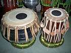 tabla paire professional dark sheesham wood hand made