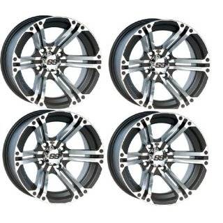  4/110 ITP SS112 Alloy Sport Wheels 9X8 3.0 + 5.0 Machined 