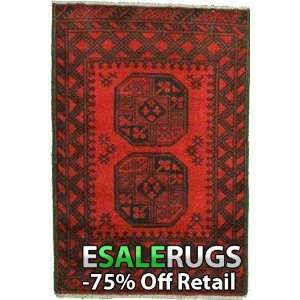  2 7 x 3 9 Afghan Hand Knotted Oriental rug
