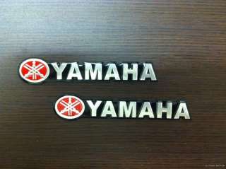 Yamaha stickers decals R1 R6 emblems waterproof 2X new  