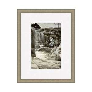  Two Marys Watch The Tomb Of Jesus Framed Giclee Print 