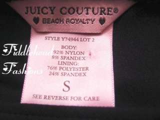 Juicy Couture interior tag.