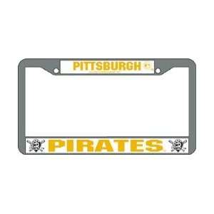  Pittsburgh Pirates Chrome License Plate Frame Sports 