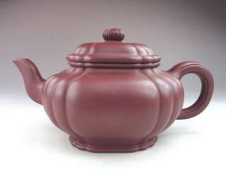 name edge lines handmade yixing zisha clay teapot price $