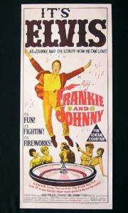 FRANKIE AND JOHNNY 66 Elvis Presley daybill poster  