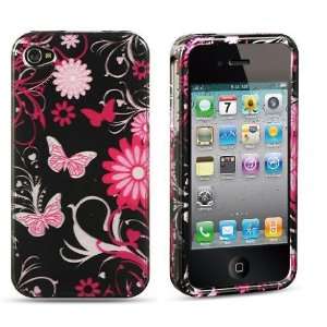  Apple Iphone 4, 4s Phone Protector Hard Cover Case Pink 