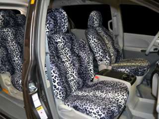 2003   2005 Chevy Cavalier Front CUSTOM FIT LEOPARD VELOUR SEAT COVERS 