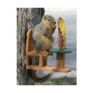   Poly Squirrel Table & Chair   (Squirrel Lovers) (Recycled Feeders