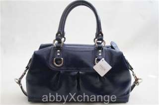 New COACH Ashley Patent Leather Satchel Carryall Shoulder Bag 15455 