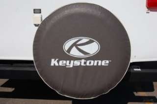2012 Keystone COUGAR 318SAB Triple Slide Rear Living Fifth Wheel RV 