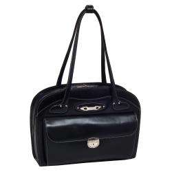   Lyndon Womens Leather 15.4 inch Laptop Briefcase  