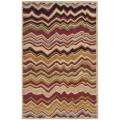 Handmade Chatham Zig Zag Red New Zealand Wool Rug (26 x 4) Today 