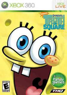 Xbox 360   SpongeBob Truth Or Square  