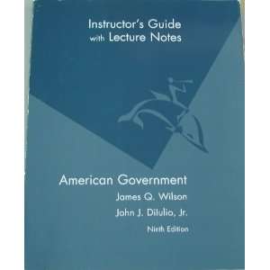  American Govt Irm 9ed (9780618299881) Wilson Books