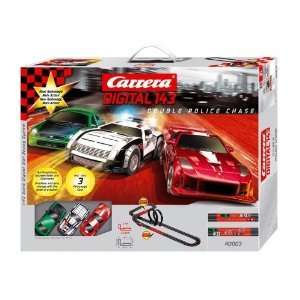 Carrera Digital 143 Double Police Chase Race Set New  