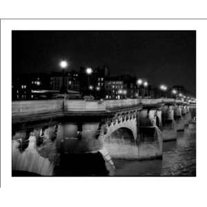  Pont Neuf Black and White Photography Paris Bridge 