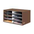 Bankers Box Brown Eight Section Letter Size Literature Sorter 