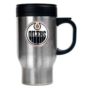  Edmonton Oilers NHL Stainless Steel Travel Mug   Primary 