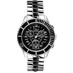 Christian Dior Mens Christal Sapphire Chronograph Watch   