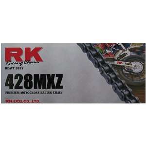 RK Racing Chain 428MXZ 120 120 Links MX Chain with Connecting Link