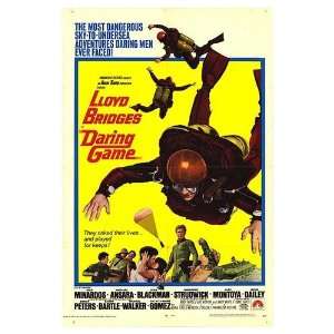 Daring Game Original Movie Poster, 27 x 41 (1968) 