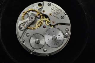 VINTAGE 16S OPEN FACE SWISS POCKET WATCH MOVEMENT 23J CANADIAN 24 HOUR 