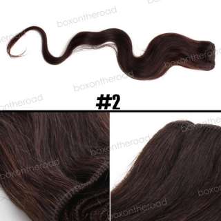 New 14 26 Remy Body wave 100% Human Hair Wave Weaving Hair Weft 
