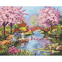 Dimensions Japanese Garden Paint by Number Kit  