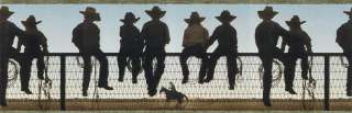 WESTERN COWBOY RANCH HORSE Wallpaper Border EL49005B  