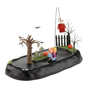   from Department 56 Peanuts Scary Walk Lit House