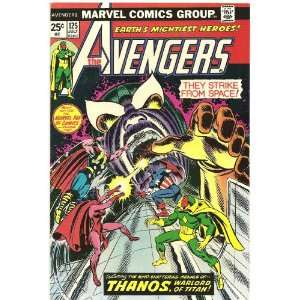  The Avengers (Marvel Comic #125) July 1974 Steve 