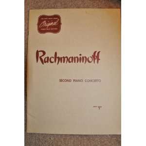  Rachmaninoff Second Piano Concerto, Piano Solo Edition 