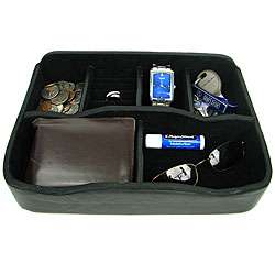 Leather Dresser Caddy and Organizer Valet (Set of 3)  